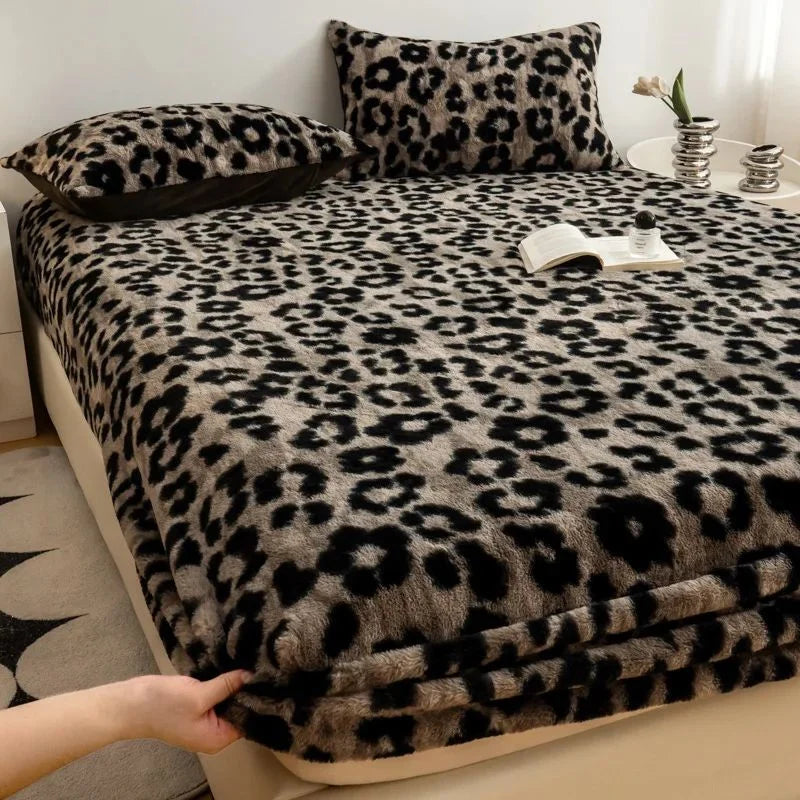 Leopard Print Fitted Cover