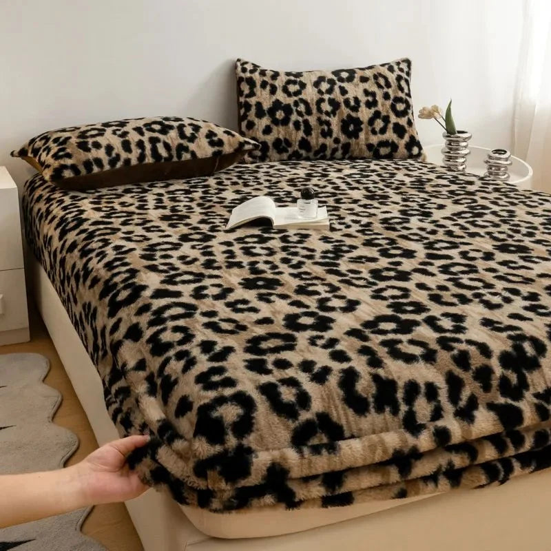 Leopard Print Fitted Cover